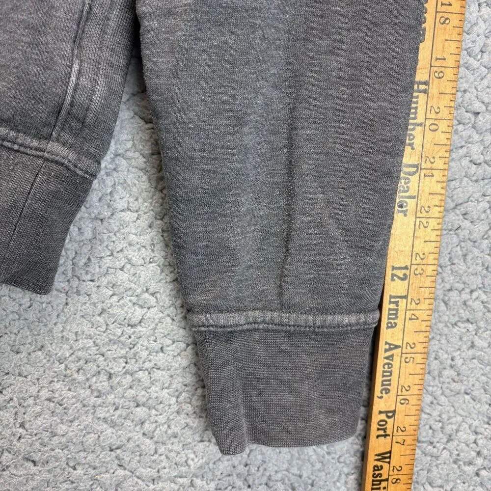 The North Face Mens Hoodie M Half Dome Gray Logo Hiking Outdoor Sweatshirt *READ